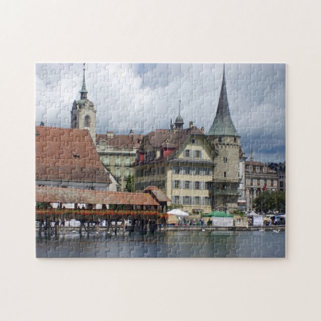 Historisches Stadtzentrum von Luzern Puzzle (Horizontal)