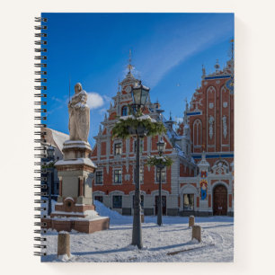 Historisches Stadtzentrum von Riga, Lettland Notizbuch
