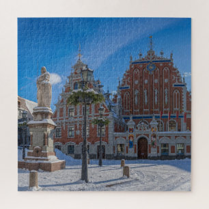 Historisches Stadtzentrum von Riga, Lettland Puzzle