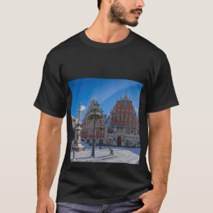 Historisches Stadtzentrum von Riga, Lettland T-Shirt