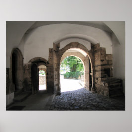 Historisches Stone Gateway Poster