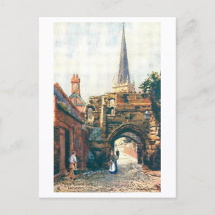 Historisches Tor Prince Rupert in Leicester, Engla Postkarte