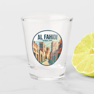 Historisches Viertel Al Fahidi Schnapsglas