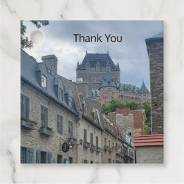 Historisches Viertel von Quebec City Geschenkanhänger