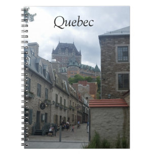 Historisches Viertel von Quebec City Notizblock
