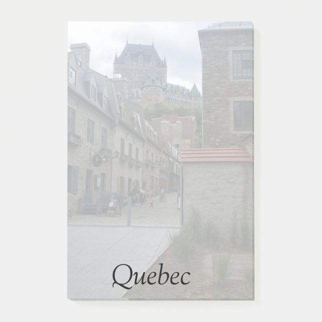Historisches Viertel von Quebec City Post-it Klebezettel (Vorderseite)
