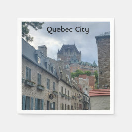 Historisches Viertel von Quebec City Serviette
