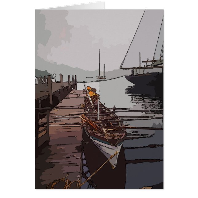 Historisches Walfangboot, (Vorne)