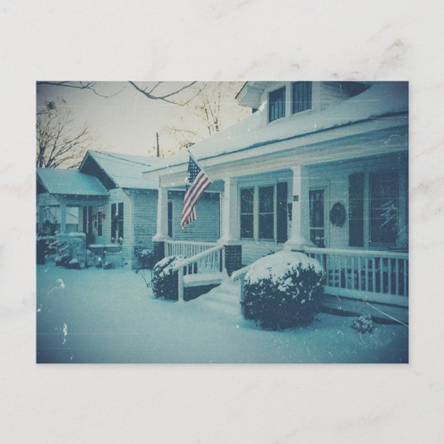 Historisches Winterwunderland Postkarte (Vorderseite)