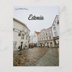 Historisches Zentrum Altstadt von Tallinn Estland Postkarte