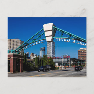 Historisches Zentrum der Stadt Milwaukee Postkarte