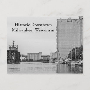 Historisches Zentrum Milwaukee Wisconsin Postkarte