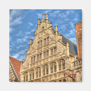 Historisches Zentrum von Gent, Belgien Magnet