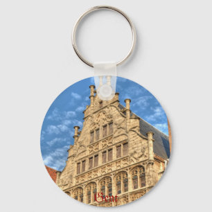 Historisches Zentrum von Gent, Belgien Schlüsselanhänger