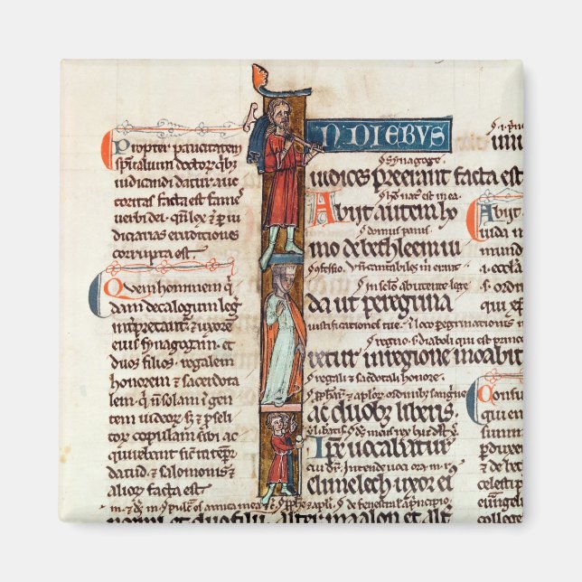 Historisierte erste "I"-Darstellung von Ruth Magnet (Vorne)