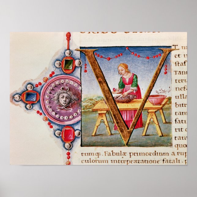 Historisierte erste "V"-Darstellung Poster (Vorne)