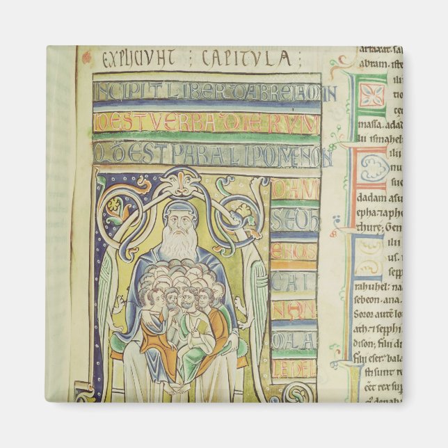 Historisierter Buchstabe "A", der Generationen dar Magnet (Vorne)