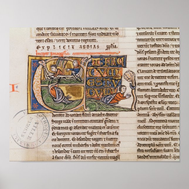 Historisiertes anfängliches 'E' mit Jonah Poster (Vorne)