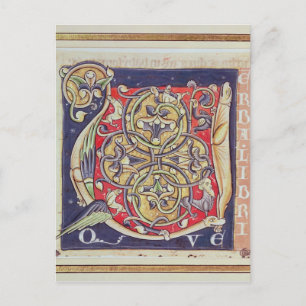 Historisiertes Anfangsdatum "U" Postkarte