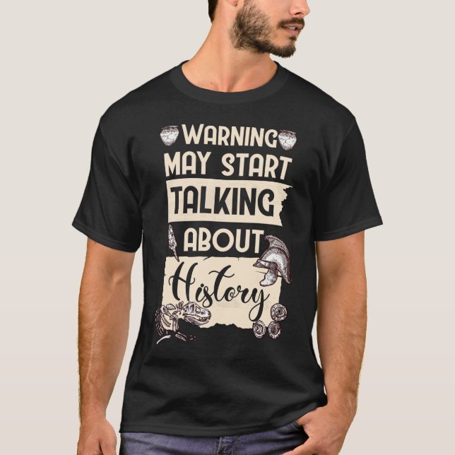 History Beruf Funny Historian T-Shirt (Vorderseite)