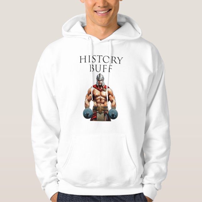 History Buff Roman Centurion Hoodie (Vorderseite)