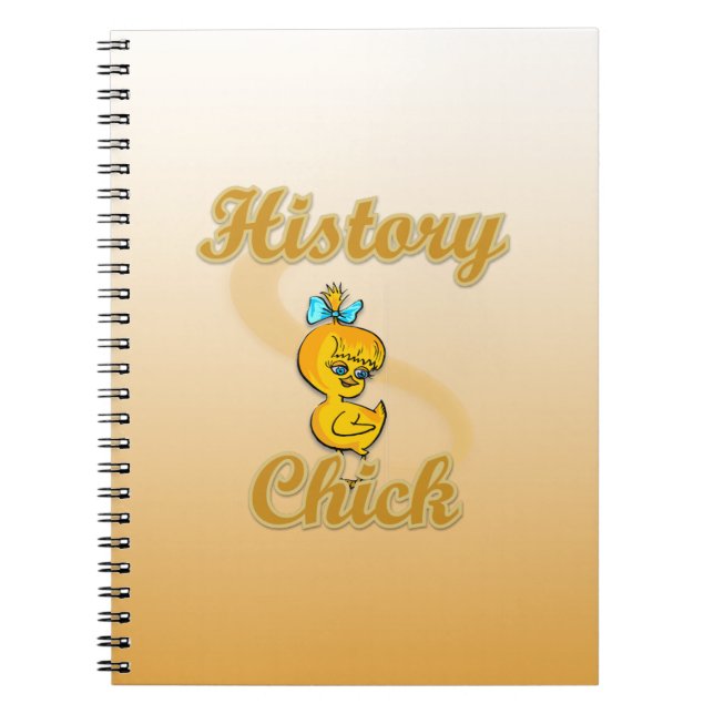 History Chick Notizblock (Vorderseite)