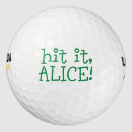 Hit, Alice! Golfball