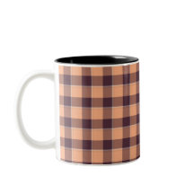 Hit Pink and Livid Brown Plaid