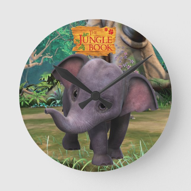 Hita Runde Wanduhr (Vorderseite)