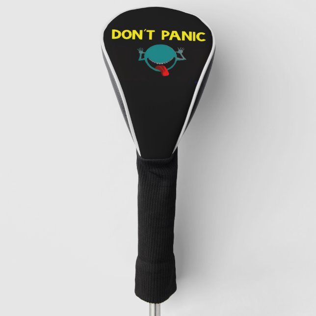 Hitch Hiker's Golf Headcover (Vorderseite)