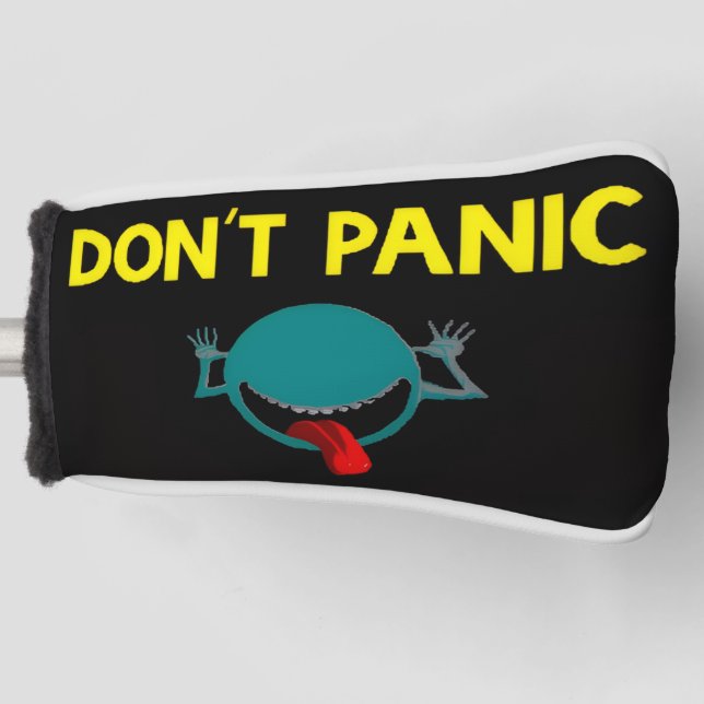 Hitch Hiker's Golf Headcover (Vorderseite)