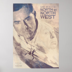 Hitchcock Fine Art North By Norwest Klassik Film Poster