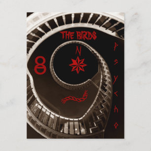 HITCHCOCKESQUE PARTY-THEMA-EINLADUNG HITCHCOCK EINLADUNG