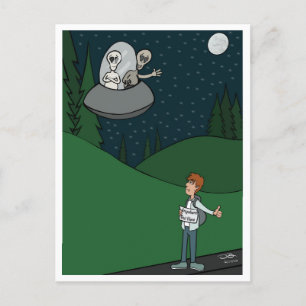 Hitchwandern Postkarte