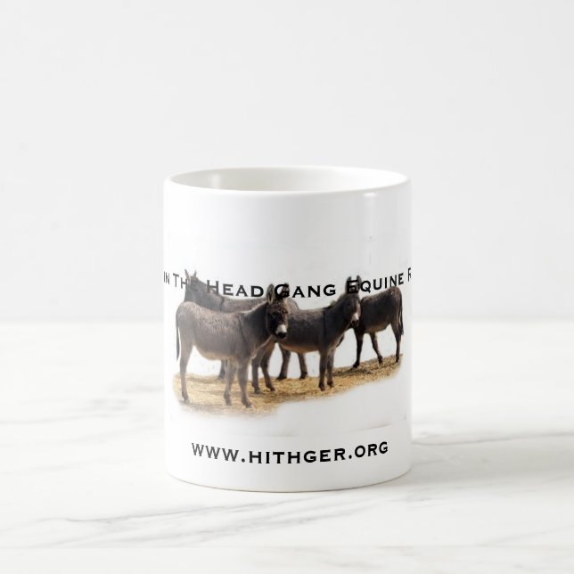 Hithger Trio der Esel-Tasse Tasse (Mittel)