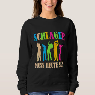 Hits und Bier Deshalb bin ich hier Festival 2 Sweatshirt