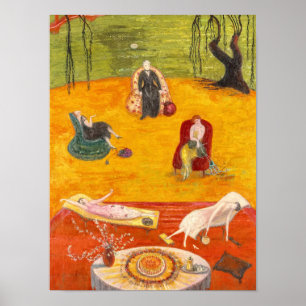 Hitze, 1919 von Florine Stettheimer Poster