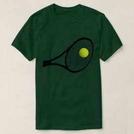 Hitze eines Tennisball T-Shirt