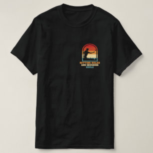 Hitze Holen und zerdrückende Soule Funny Cornhole T-Shirt