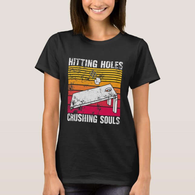 Hitze Holes Crushing Soule Funny T-Shirt (Vorderseite)