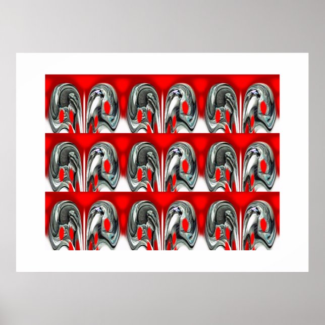 Hitze Poster (Vorne)