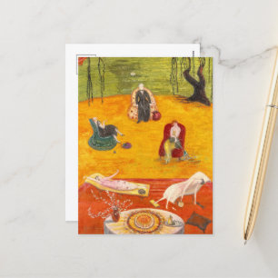 Hitze von Florine Stettheimer Feiertagspostkarte