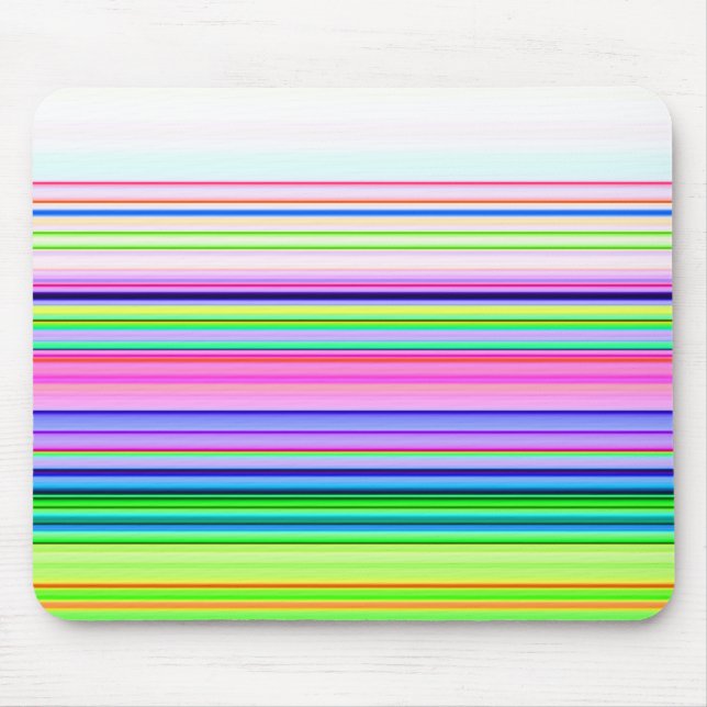 Hitzewallungen Neonstreifen Mousepad (Vorne)