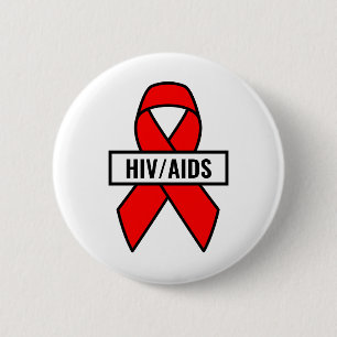 HIV/AIDS BUTTON