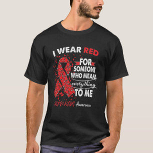 HIV/Aids-Sensibilisierungskampagne Unterstützung  T-Shirt