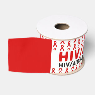 HIV/Aids-Sensibilisierungsmuster Ripsband