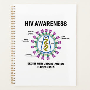 HIV-Bewusstsein fängt an, Retroviren zu verstehen Planer