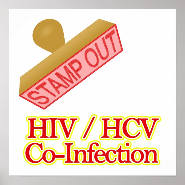 HIV - HCV Co-Infektion Poster (Vorne)
