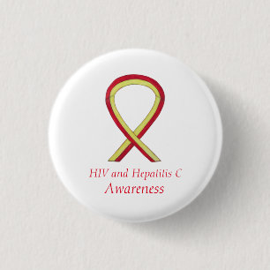 HIV - Hepatitis C - Bewusstsein Angel HCV Multifun Button