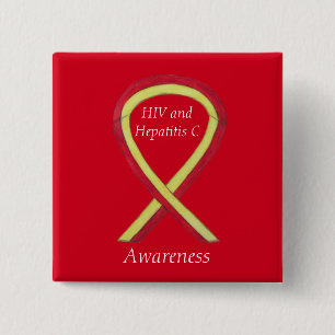 HIV - Hepatitis C - Bewusstsein Angel HCV Multifun Button